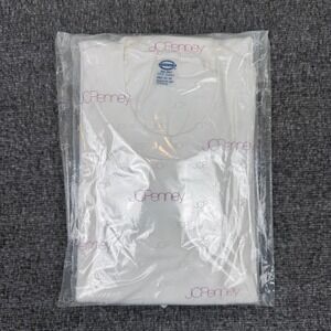 Vintage JC Penney Blank Pocket T-Shirt Mens 3XLT Short Sleeve Deadstock 70s